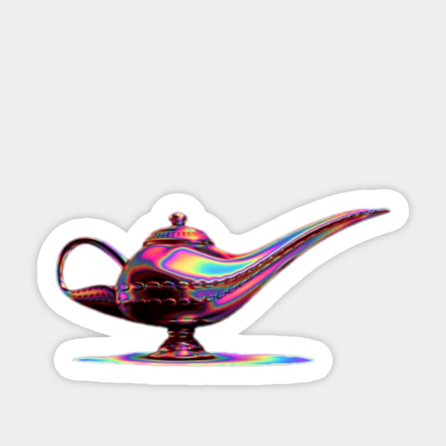 Magic Lamp Sticker by dinaaaaaah